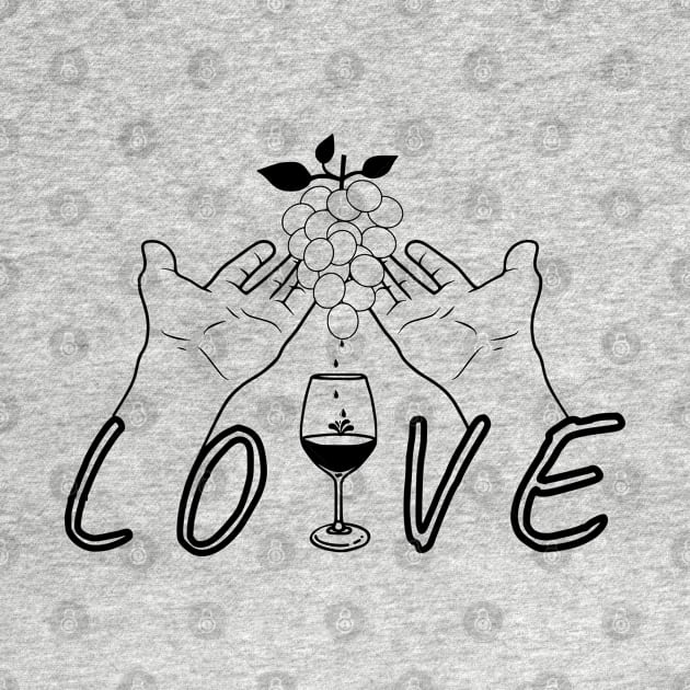 Wine love by UMF - Fwo Faces Frog